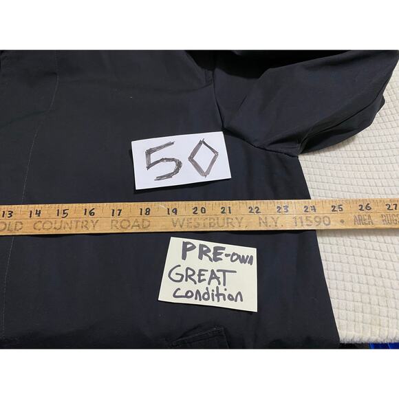 American Apparel US.ARMY 40 BLK 8405-01-220-2555 Coat black polyester 23x40 - Picture 3 of 9